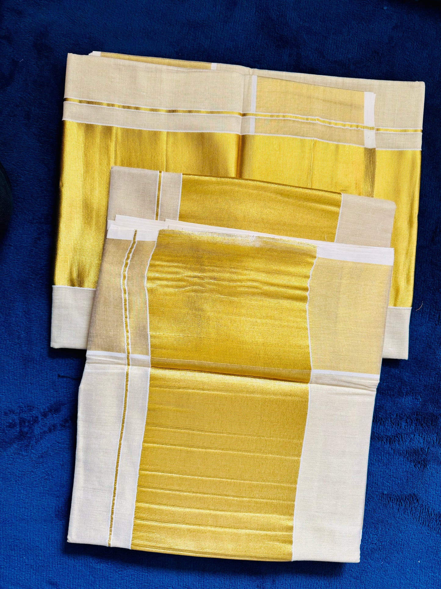 Classic Kerala Kasavu Saree