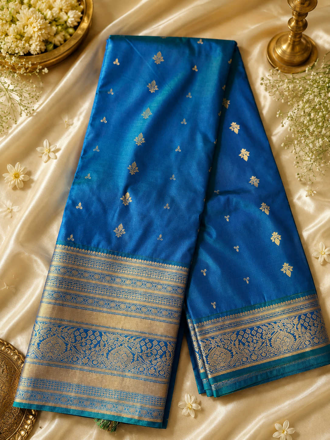 Vintage semi Kanji saree
