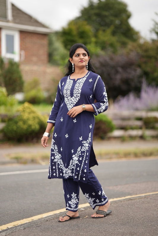 Chikankari Co ord set