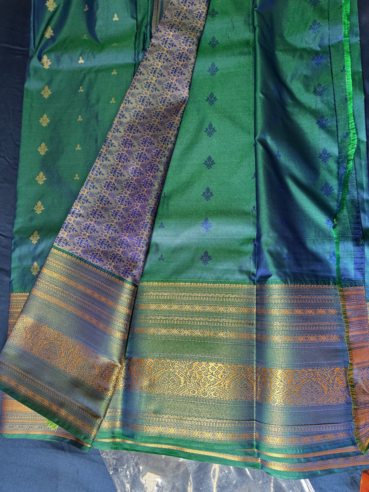 Vintage semi Kanji saree