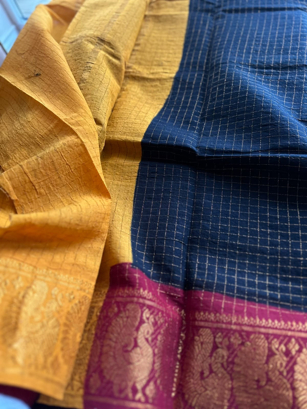 Ganga Jamuna Cotton Saree
