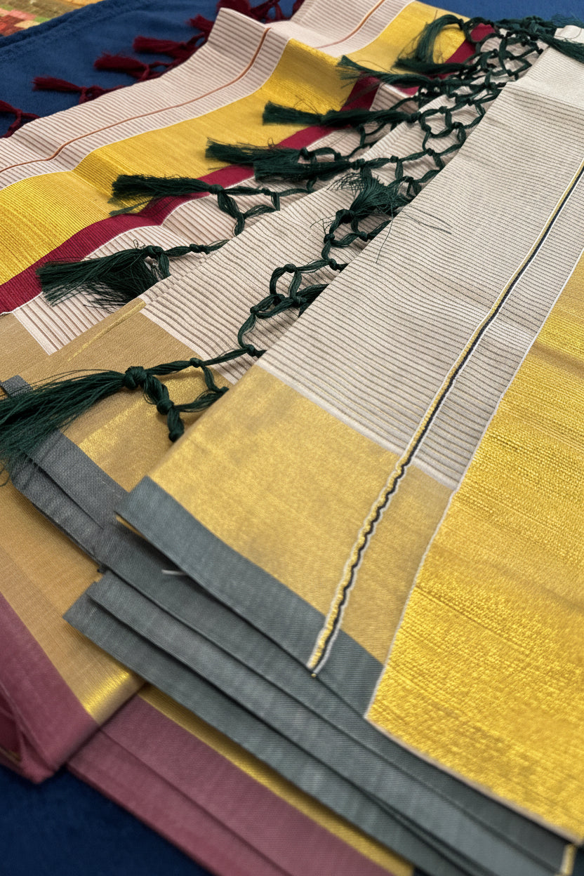 Kerala Tissue Saree
