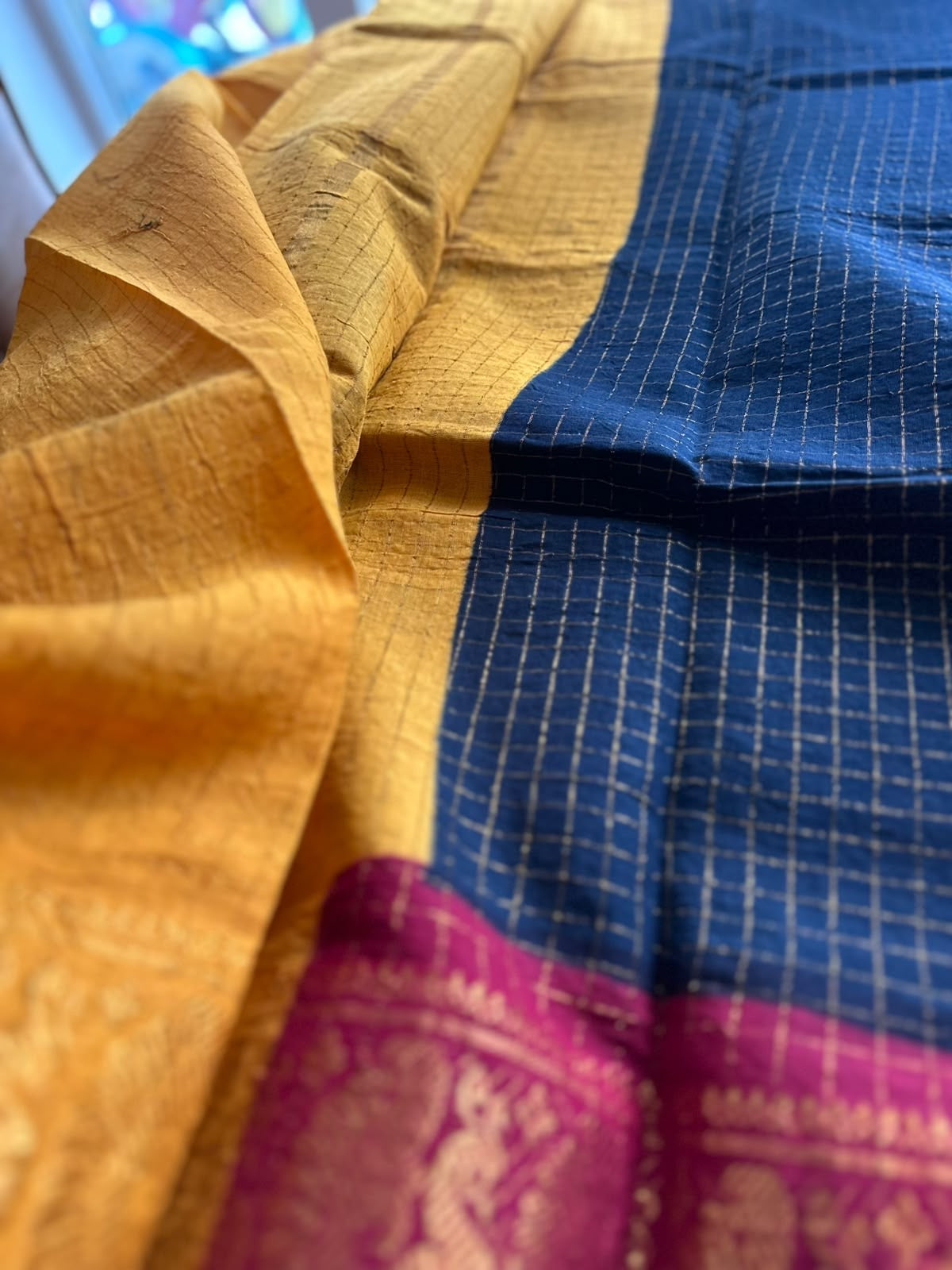 Ganga Jamuna Cotton Saree