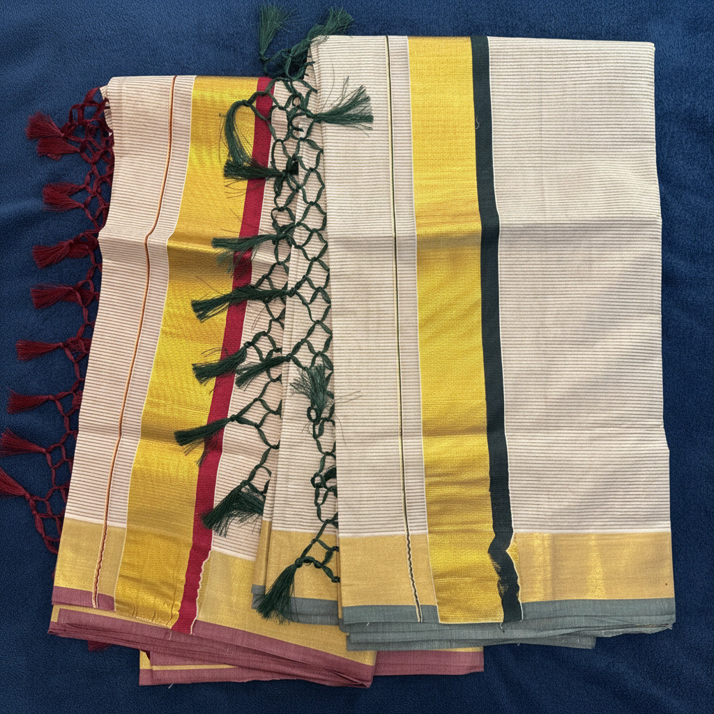 Kerala Tissue Saree