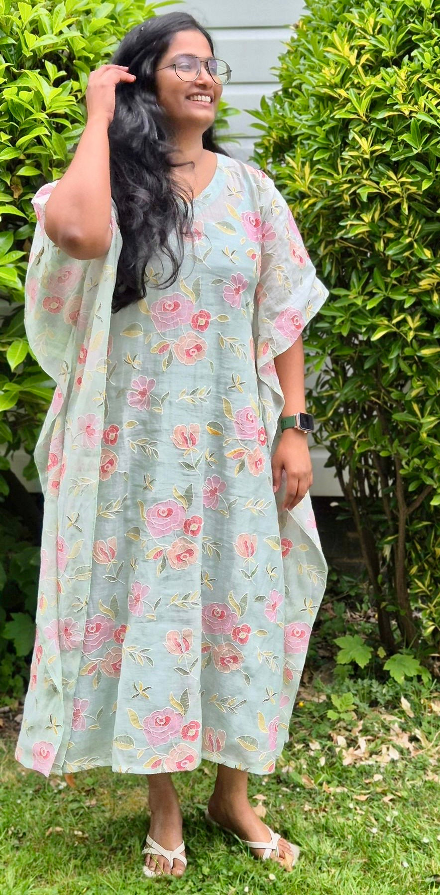 Premium mulchanderi Kaftan