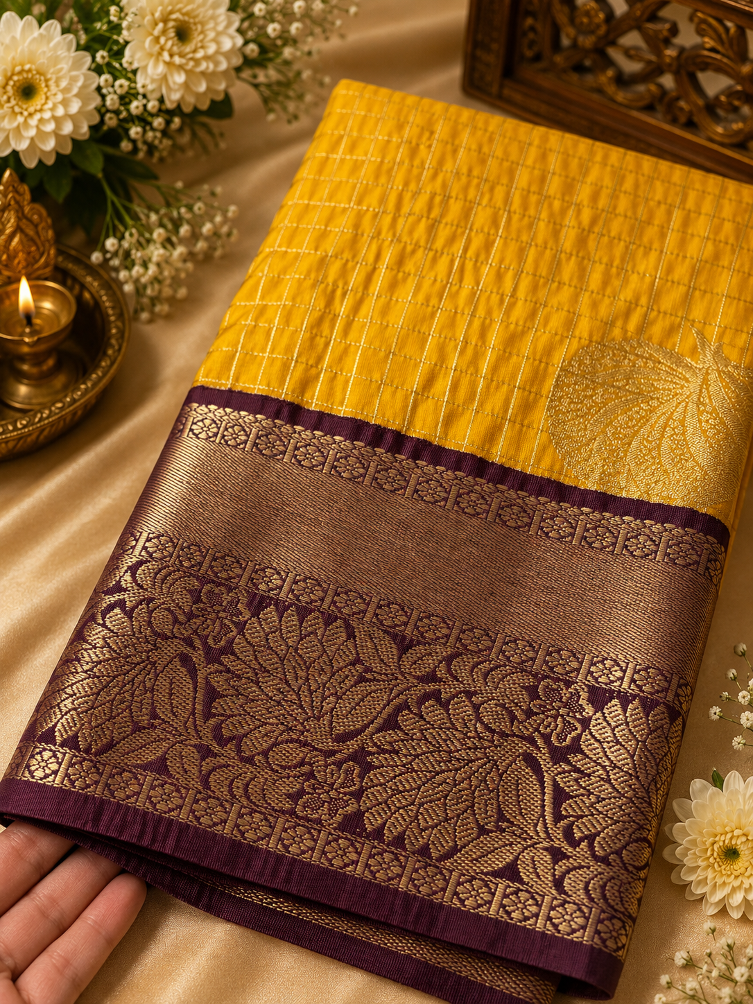 Semi Kanji Silk Saree
