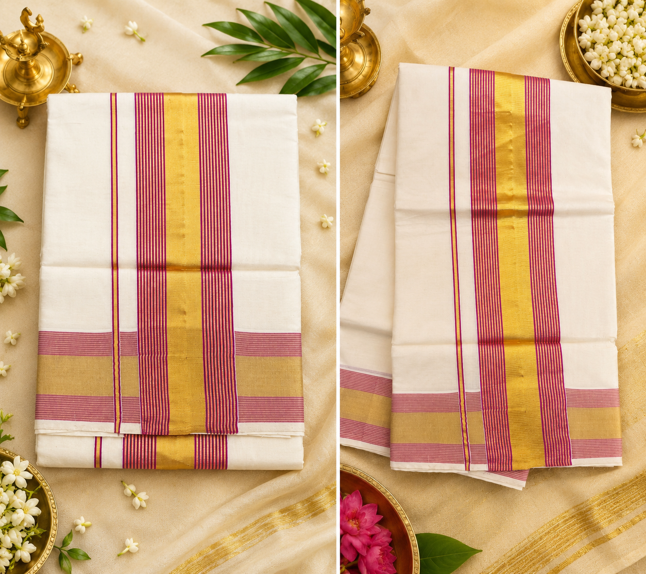 Kasavu Saree