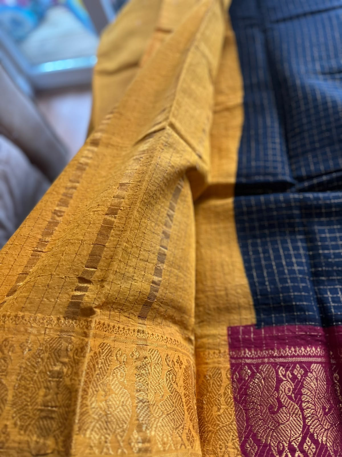 Ganga Jamuna Cotton Saree