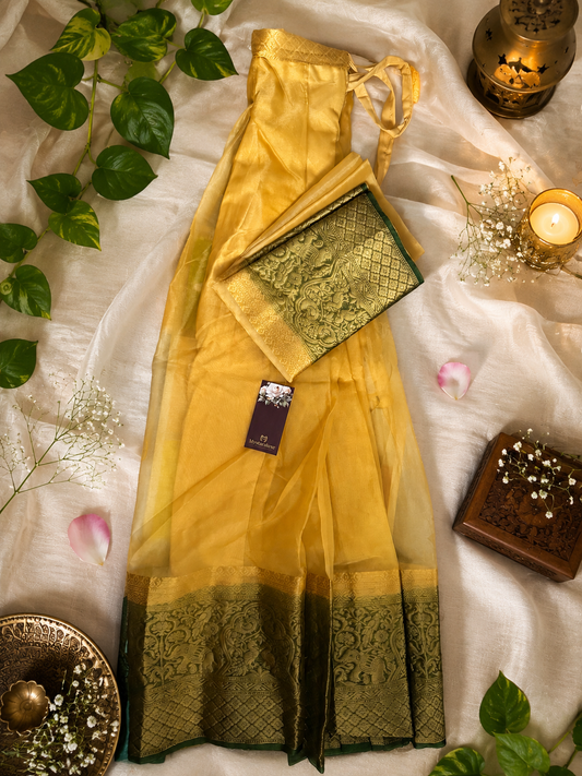 Semi stitched davani