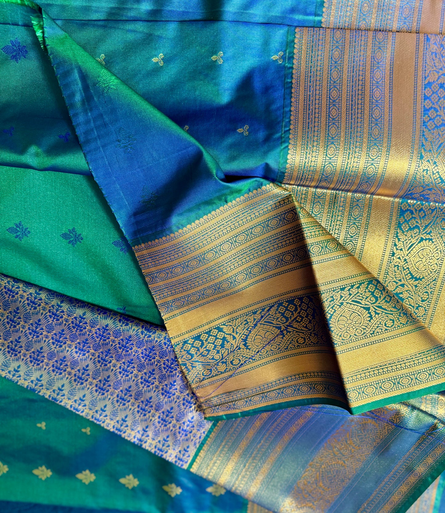 Vintage semi Kanji saree
