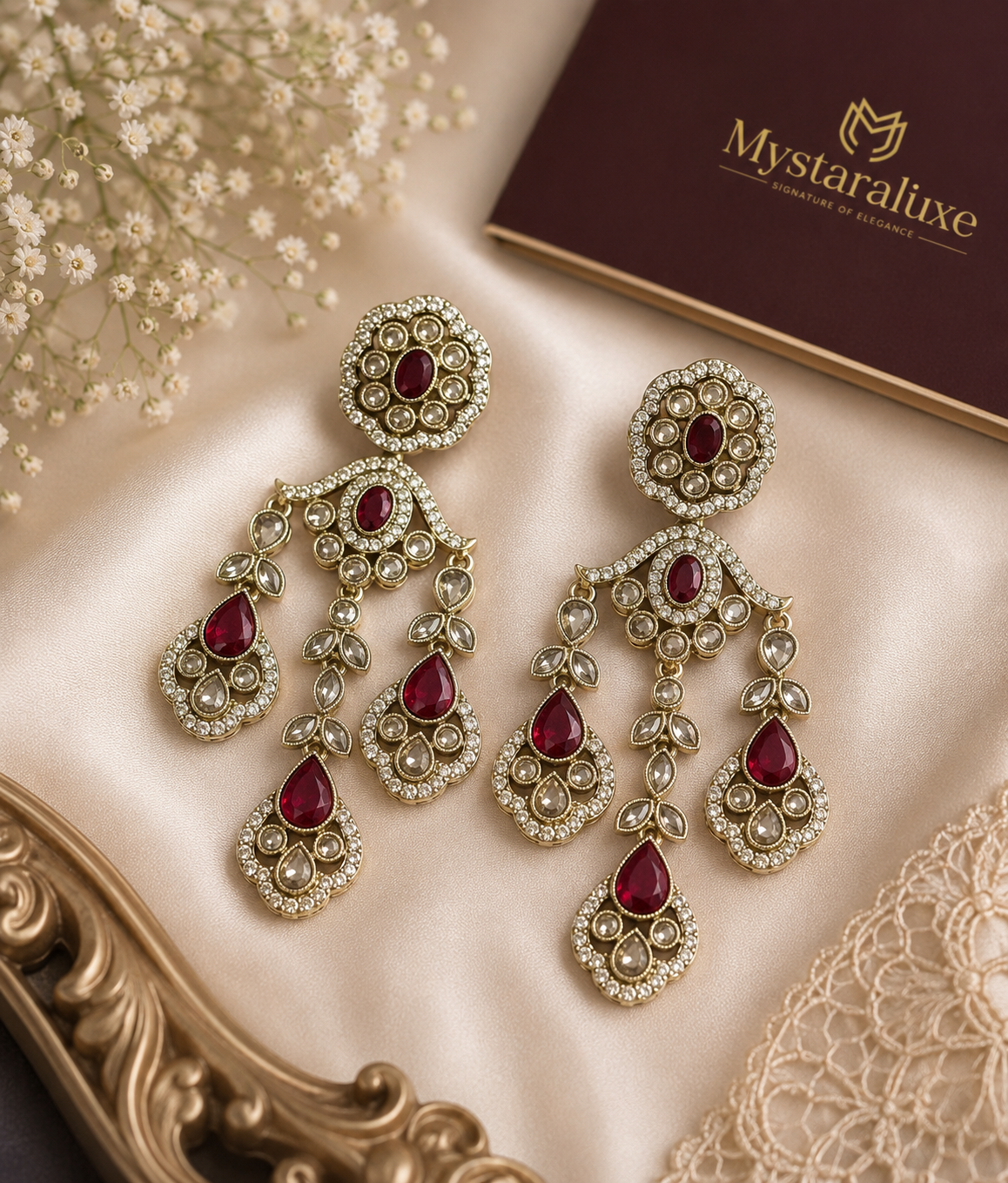 Royal Ruby Chandeliers