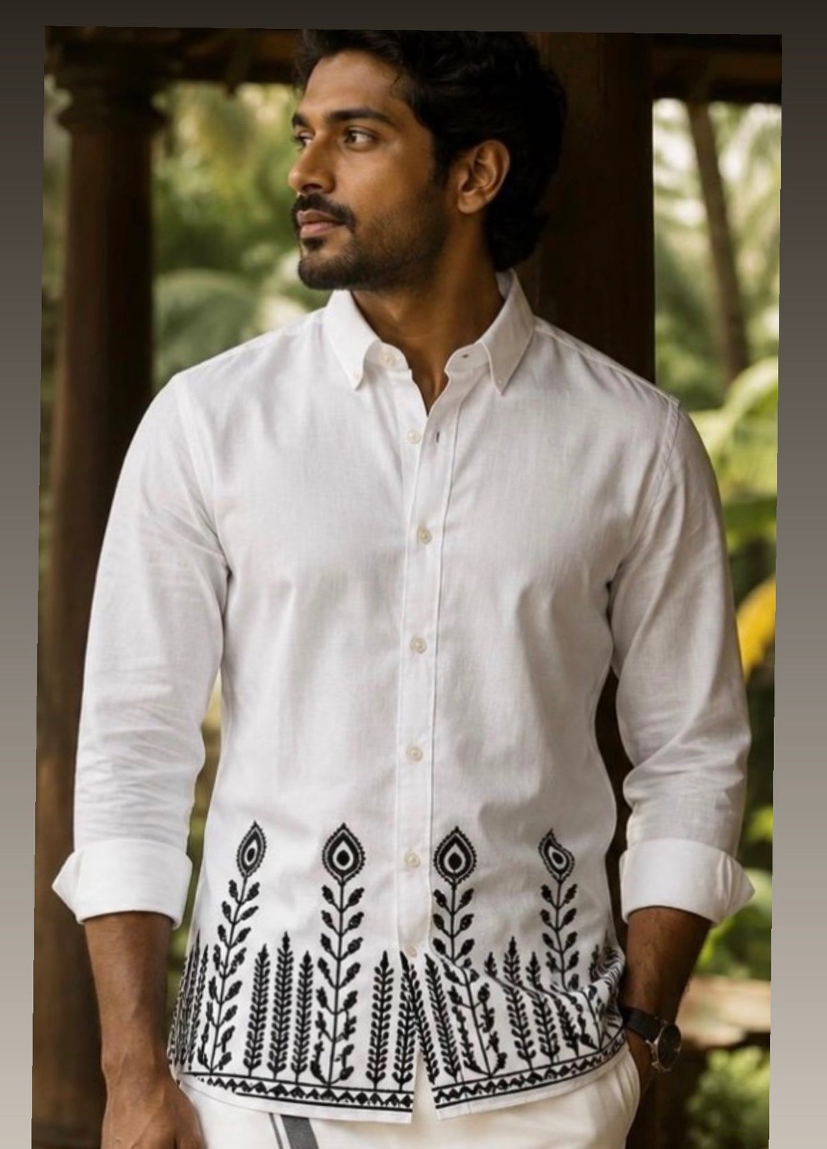 Embroidered shirt