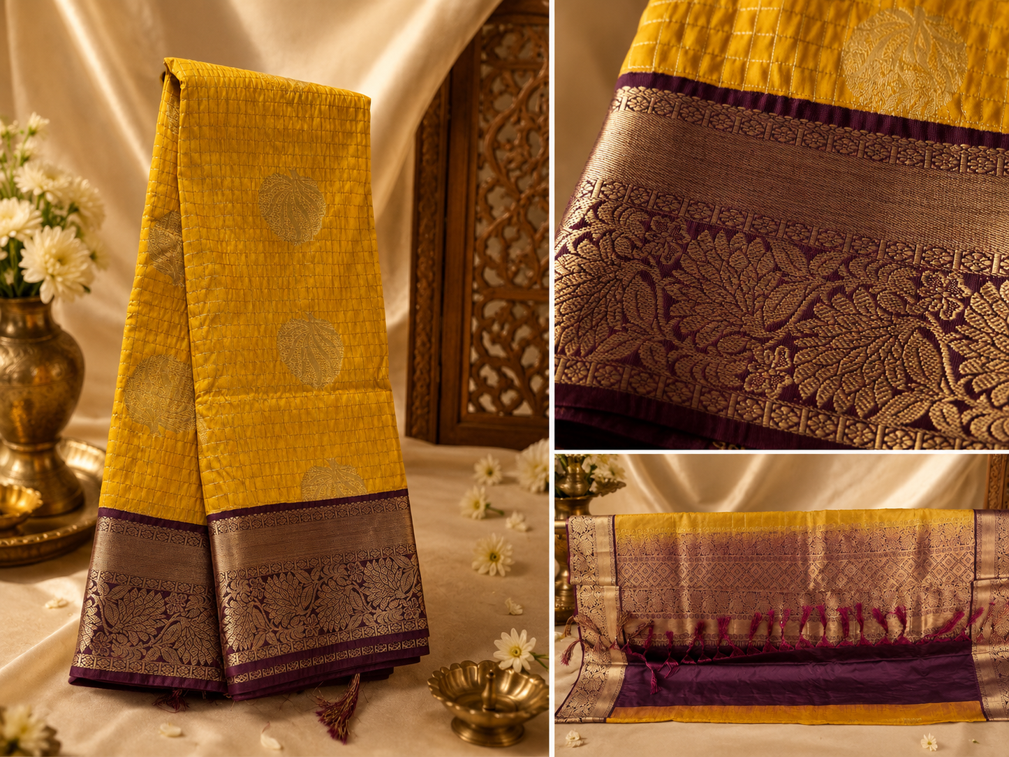 Semi Kanji Silk Saree
