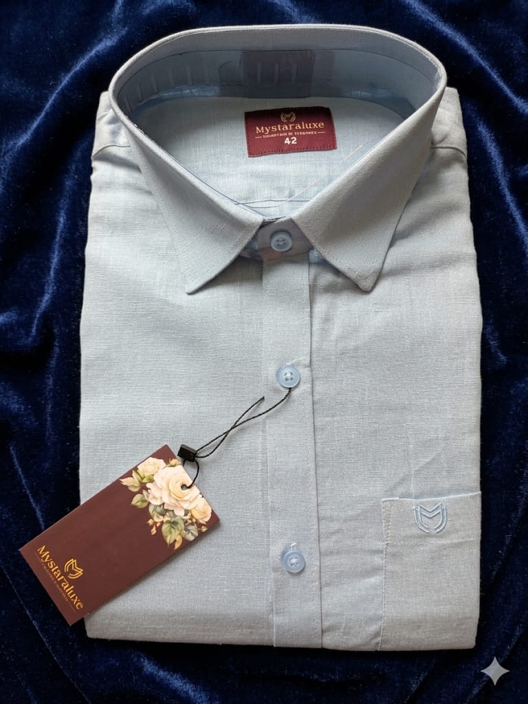 Linen long sleeve shirt