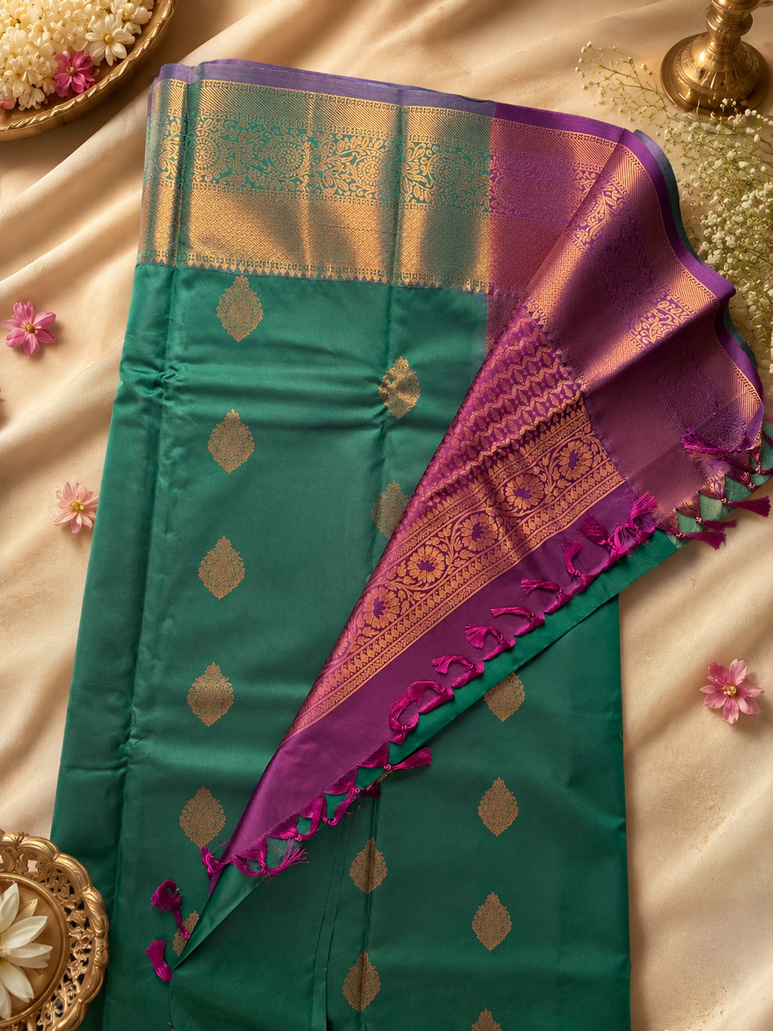 Semi Kanji Silk Saree